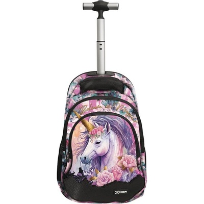 Ученическа раница на колела Xscape Unicorn (259252)
