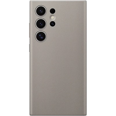 Samsung Vegan Leather Case EF-FPS928HCAAW - оригинален кожен кейс (веган кожа) за Samsung Galaxy S24 Ultra (бежов)