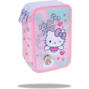 COOLPACK Ученически несесер с пособия Coolpack - Jumper 3 - Hello Kitty Pastel