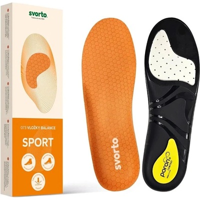 Svorto Sport Balance oranžové sportovní vložky