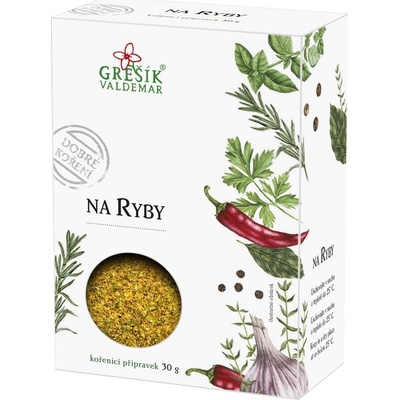Grešík Dobré korenie Na ryby 30 g