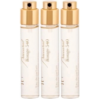 Maison Francis Kurkdjian Baccarat Rouge 540 parfumovaná voda unisex 3 x 11 ml náplň