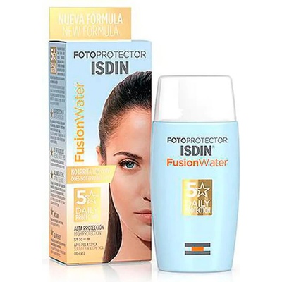 ISDIN Sun Fusion Water Magic SPF50 50ml Facial Sunscreen - Clear