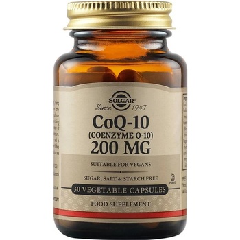 Solgar CoQ-10, 200 mg, 30 растителни капсули, Solgar