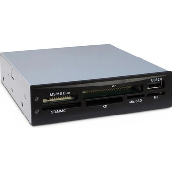 Inter-Tech Ac четец за карти nitrox ci-02 3, 5 вътрешен usb2.0, черен (88884088)