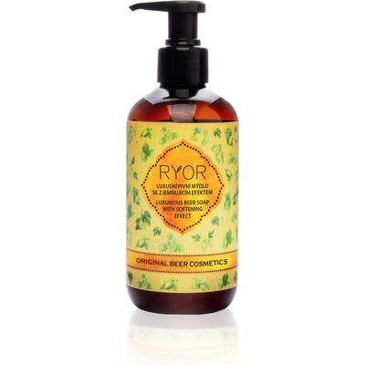 Ryor Wellness and Spa Beer Cosmetics pivní tekuté mýdlo 250 ml