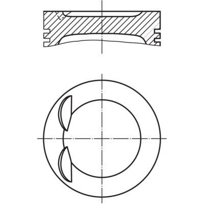 Piest MAHLE 028 PI 00119 000