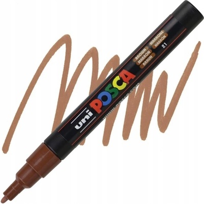 Posca PC-3M hnedý
