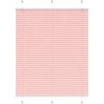 vidaXL Плисирана щора, розова, 105x100 см, ширина на плата 104, 4 см, полиестер (4015433)