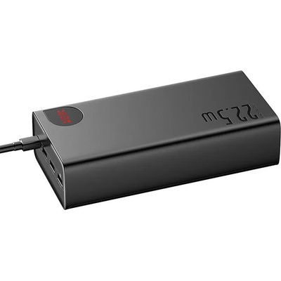 Baseus Adaman 40000mAh 22,5W 3x USB/micro USB/USB-C černá