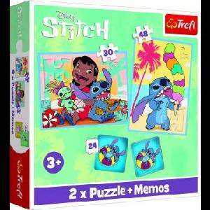 Trefl Trefl: Пъзел и игра за памет Lilo&Stitch