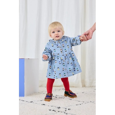 Bobo Choses Детска памучна рокля Bobo Choses Game Pawns (225AB089)