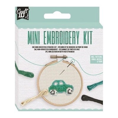 Grafix Vyšívání křížkovým stehem mini sada Auto