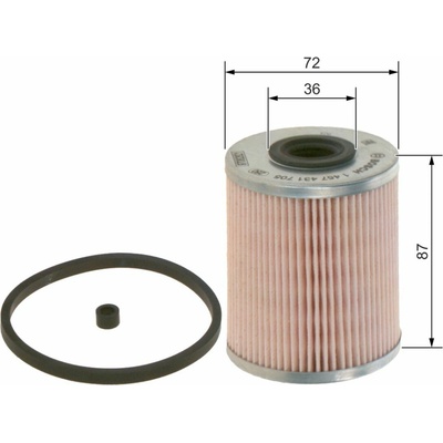 Palivový filter BOSCH 1 457 431 705