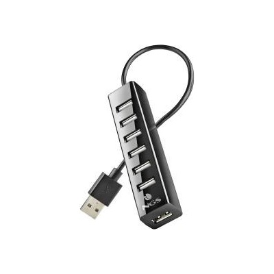 NGS Usb извод ngs ihub7 tiny Черен от 39,30 лв. Картови четци, USB хъб ...