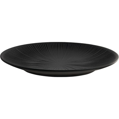 APS Melaminový talíř NERO 29 cm černý
