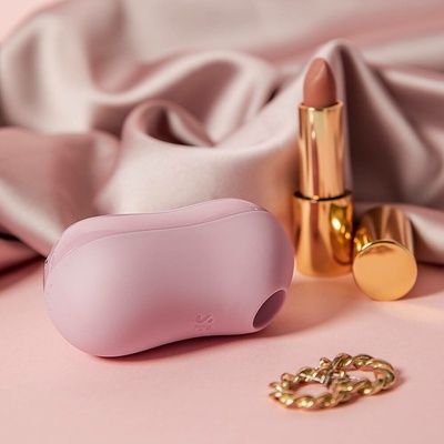 Satisfyer cotton candy lilac na klitoris s ultrazvukovou stimulací