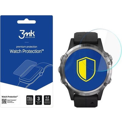 3mk Protection Скрийн протектор 3mk Watch Protection v. FlexibleGlass Lite за Garmin Fenix 5 Plus (3mk Watch FG(186))