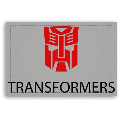 Fotoobraz 90x60 cm střední Transformers