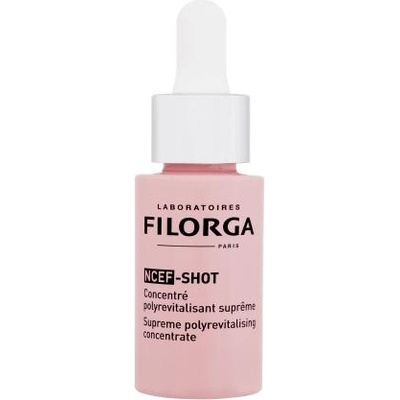 Filorga NCEF Shot Supreme Polyrevitalising Concentrate изглаждащ и стягащ кожата серум за лице 15 ml за жени