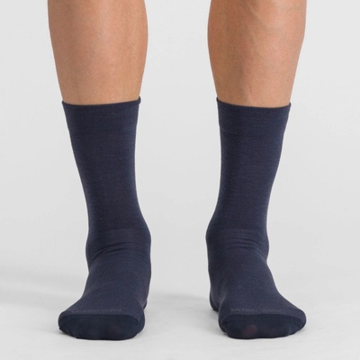 Sportful MATCHY WOOL ponožky modrá