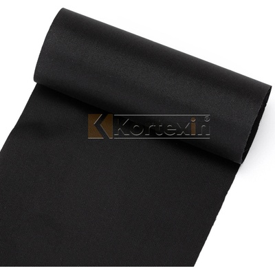 KORTEXIN NYLON 70D/210T C0 WR PU1-06 černá Množství: maloodběr (méně než celé balení)