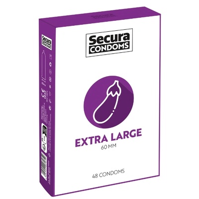 Secura Extra големи презервативи (48 бр. )