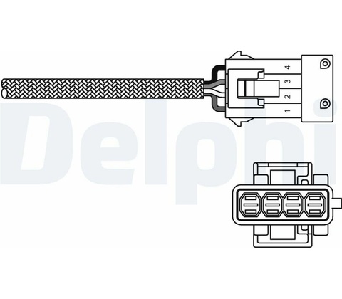 Lambda sonda DELPHI ES10797-12B1 (ES1079712B1)