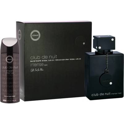 Club De Nuit Man Intense Подаръчен комплект за мъже Размер EDT 105 ml + 200 ml дезодорант спрей