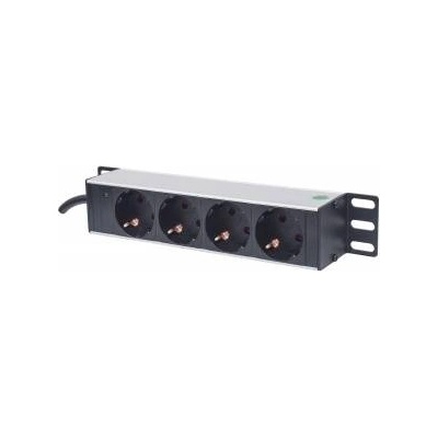 INTELLINET 10 1U Rackmount 4-Output Power Distribution Unit (PDU)