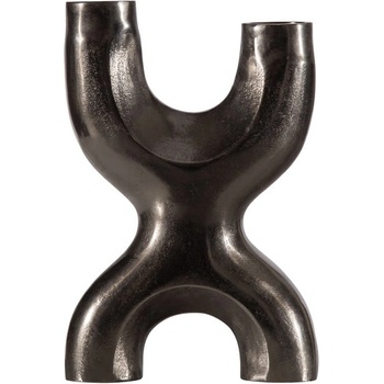 WOOOD Черен метален свещник X Don - WOOOD (377274-Z)