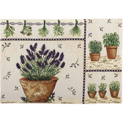 SCANquilt Prestieranie motiv levanduľa kvetináč 32x48 cm
