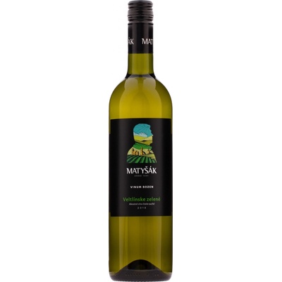 Matyšák VGB Veltlínske zelené 12% 0,75 l (čistá fľaša)