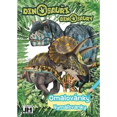 Jiri Models 2929-6 Dinosaury vymaľovanky A5