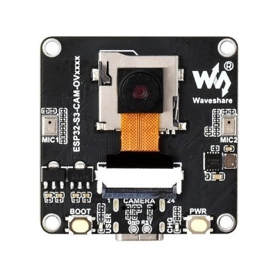 Waveshare Vývojová deska ESP32-S3 s OV5640 kamerou
