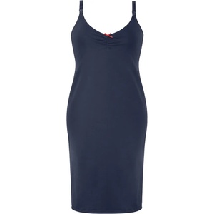 Mitex Нощница за бременни и кърмачки в тъмносин цвят easy dresseh-47908-navy - Тъмносин, размер s
