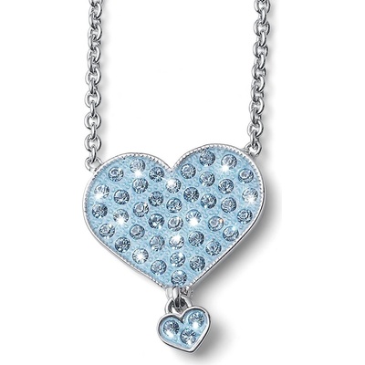 L.O.L Surprise Detský náhrdelník Dreamheart so Swarovski krištáľmi L1002BLU