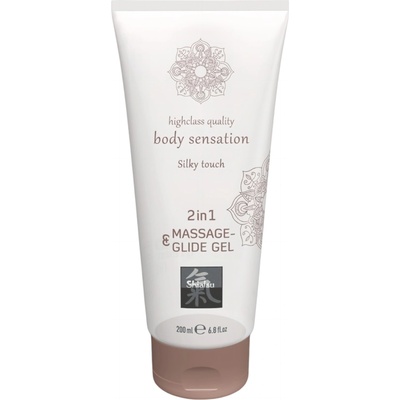 HOT Shiatsu 2in1 Silky touch - копринено масажно масло (200 мл)