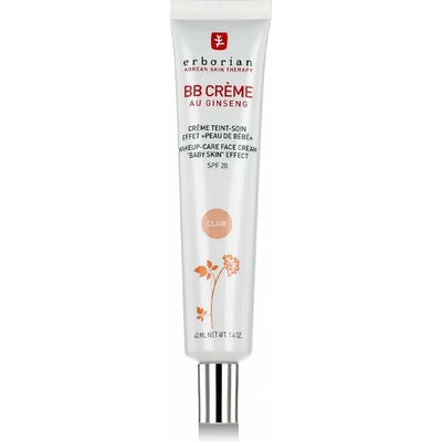 Erborian BB krém SPF 20 BB Creme Make-up Care Face Cream Clair 40 ml