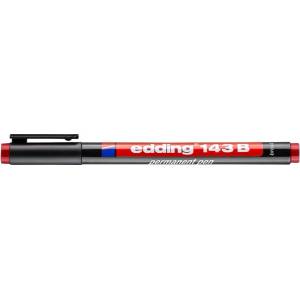 edding Алкохолен маркер, OHP, 1 mm, EDDING "143 B", червен 4-143002 (4-143002)