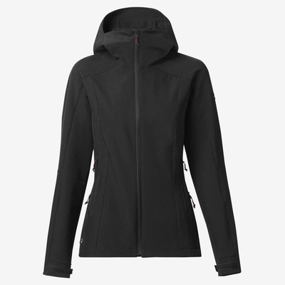 FORCLAZ Dámska softshellová bunda MT500 Windwarm čierna