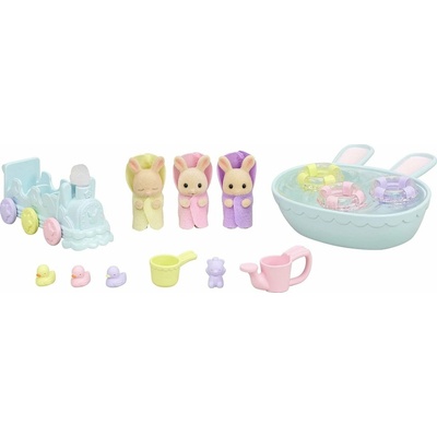 Sylvanian Families Trojčata kojenecké doplňky ke koupání – Hledejceny.cz