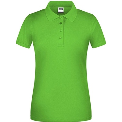 James&Nicholson Dámska polokošeľa JN873 Lime Green
