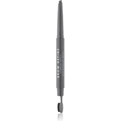 MUA Makeup Academy Brow Define ceruzka na obočie s kefkou Grey 0,25 g