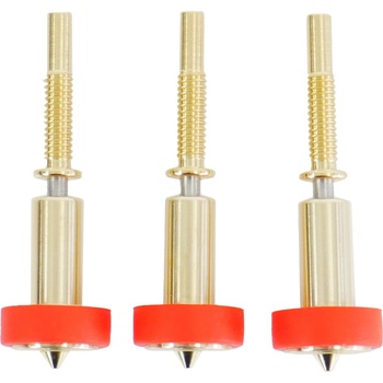 E3D Комплект дюзи Revo 3 High Flow - 3x 0, 4 mm (RC-NOZZLE-HF-0400-3PK)