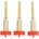 E3D Комплект дюзи Revo 3 High Flow - 3x 0, 4 mm (RC-NOZZLE-HF-0400-3PK)