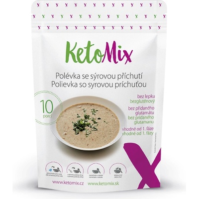 KetoMix Proteinová polévka s příchutí zeleniny 10 porcí 300 g – Zbozi.Blesk.cz