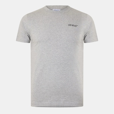 Off White Тениска Off White Men's Windy Arrow T-Shirt - Grey/Black