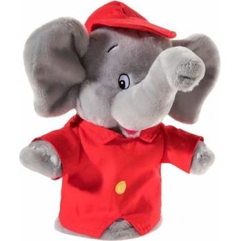 HEUNEC Кукла за театър Heunec - Слончето Бинджамин, с дрешки, 35 cm (580275)