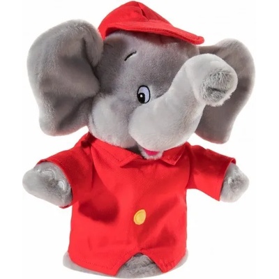 HEUNEC Кукла за театър Heunec - Слончето Бинджамин, с дрешки, 35 cm (580275)